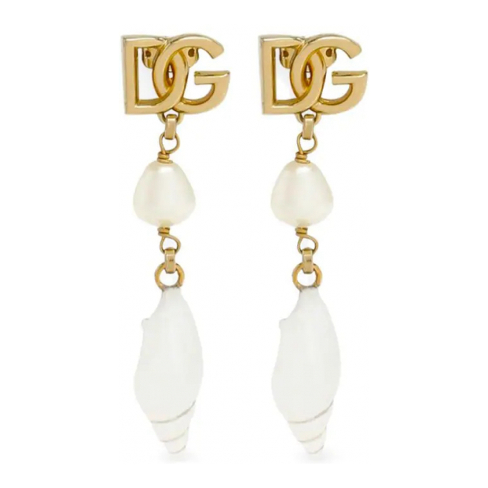 Women's 'Dg Shell Drop' Earrings