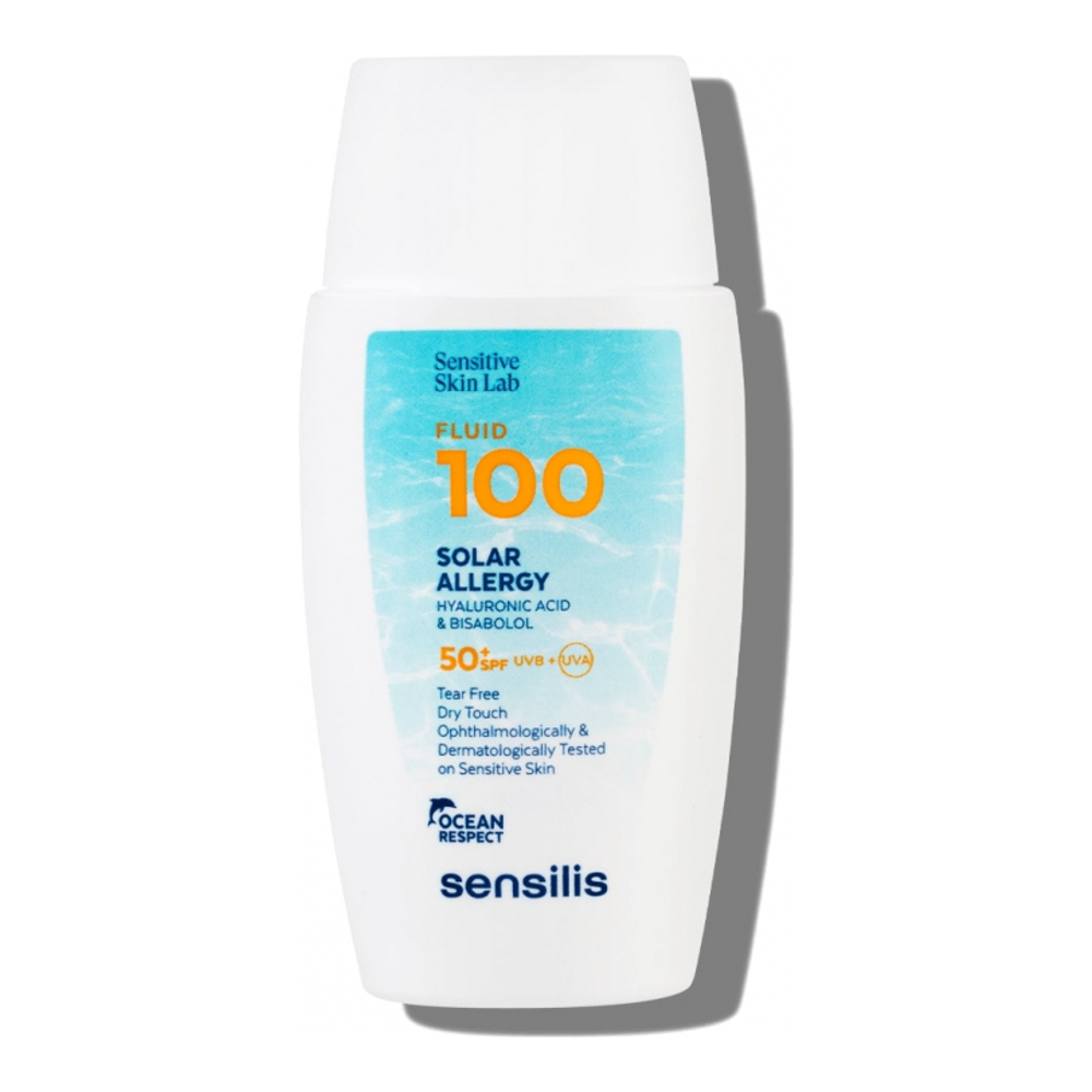 Crème solaire pour le visage 'Fluid 100 Solar Allergy SPF50+' - 40 ml