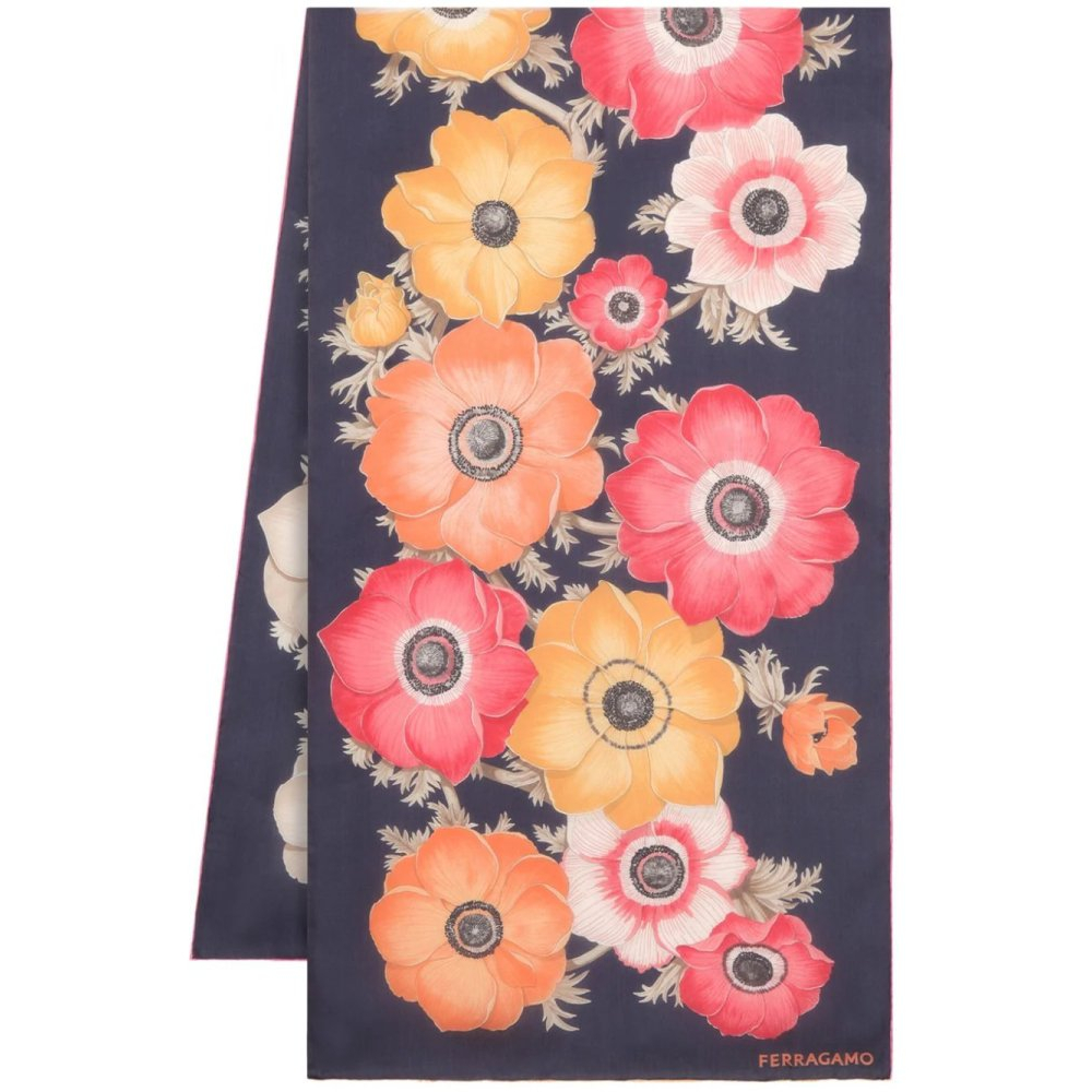 Foulard 'Floral-Print' pour Femmes