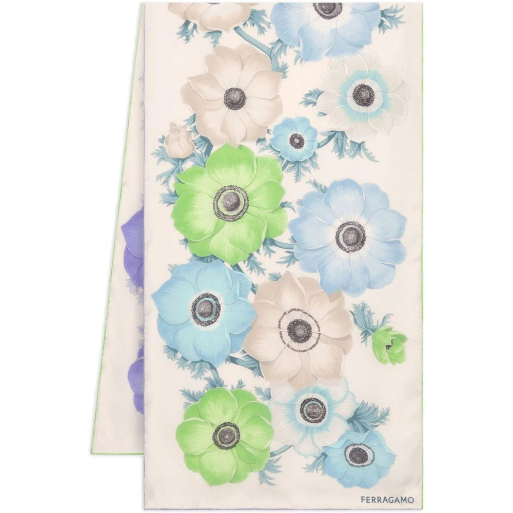 Foulard 'Floral-Print' pour Femmes