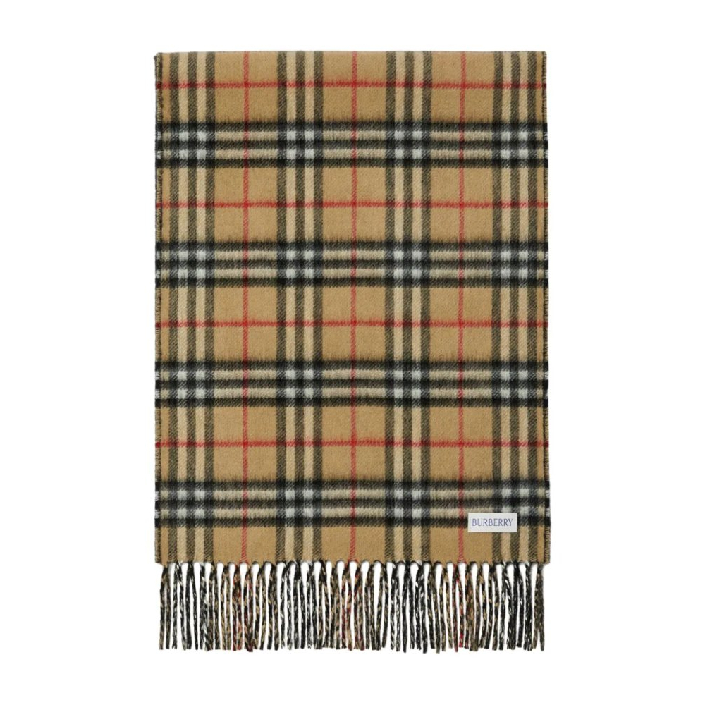 Men's 'Nova-Check' Wool Scarf