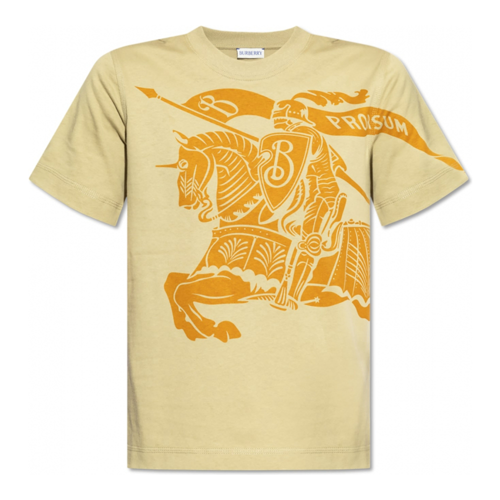 Women's 'Equestrian Knight-Print' T-Shirt