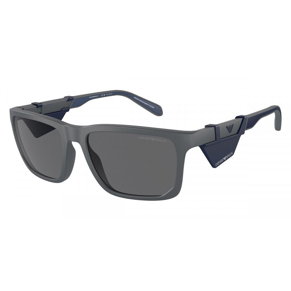 Men's 'EA421 96103 8757' Sunglasses