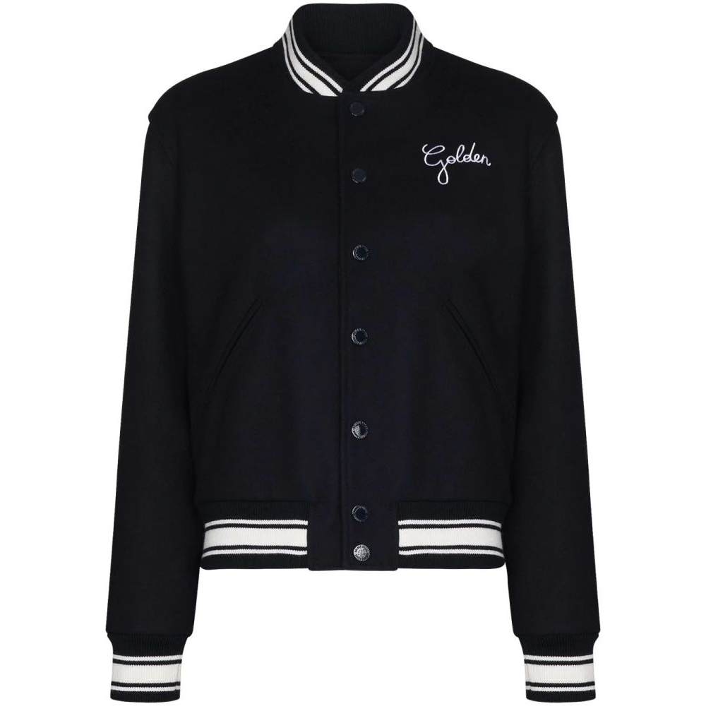 Blouson bomber 'Embroidered-Logo' pour Femmes