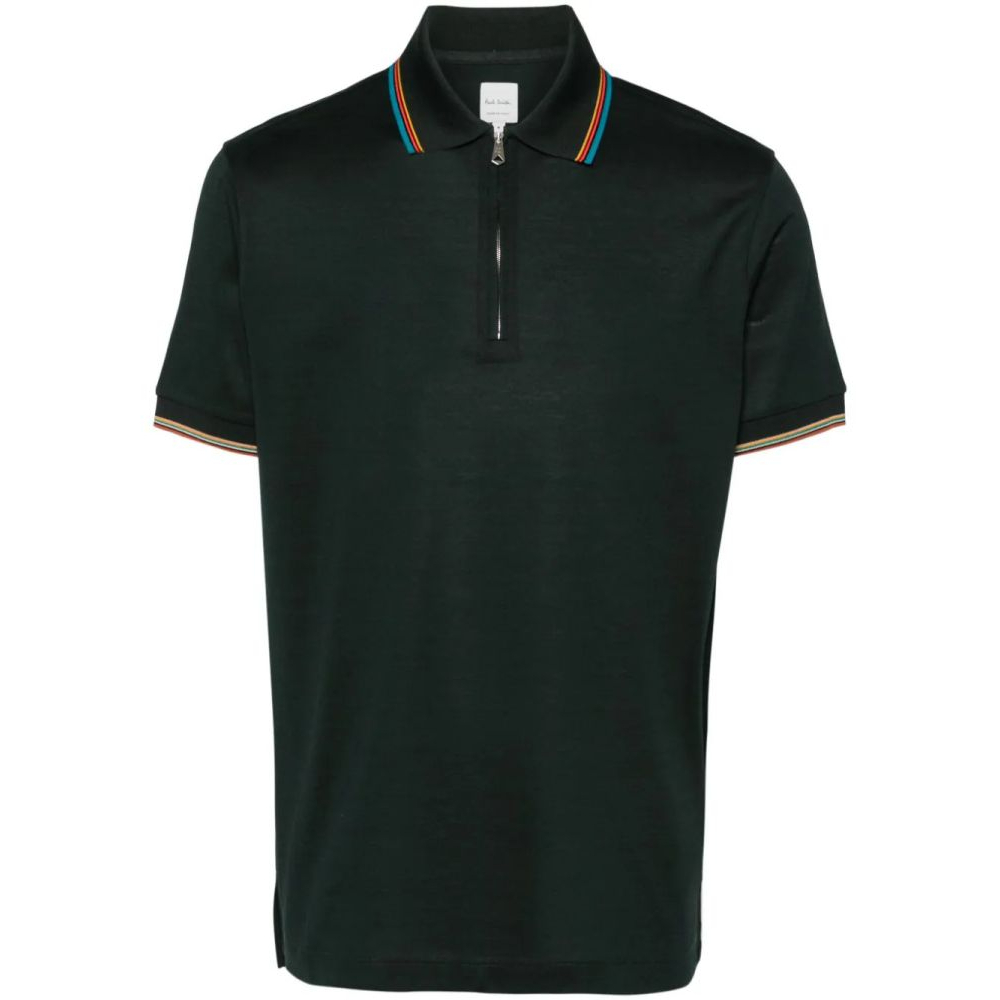 Men's 'Stripe-Trim' Polo Shirt