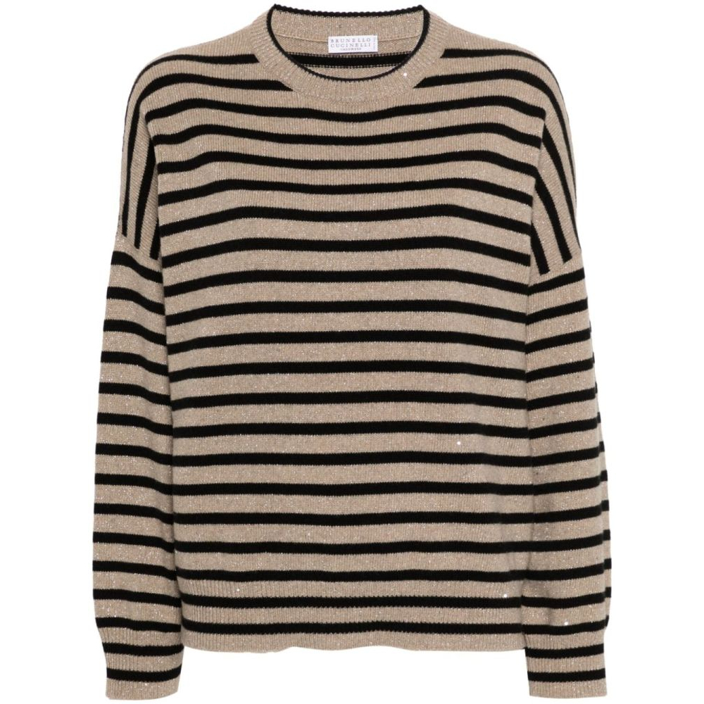 'Striped' Pullover für Damen