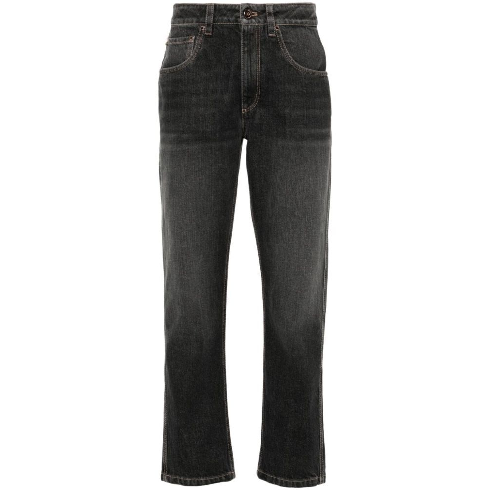 'Monili-Detail' Jeans für Damen