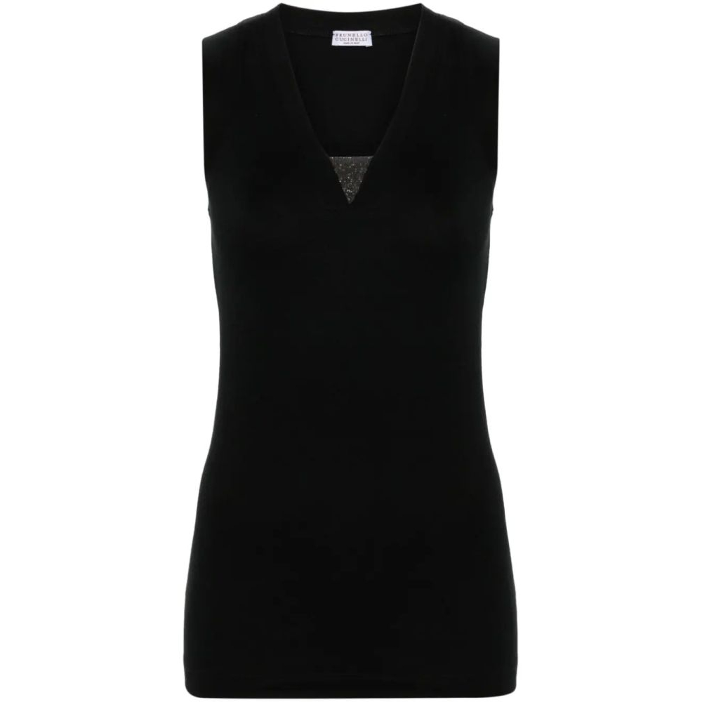 Women's 'Monili-Detail' Sleeveless Sweater