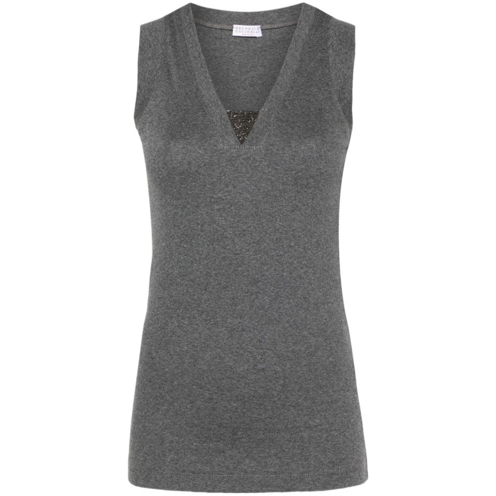 Women's 'Monili-Chain' Sleeveless Sweater