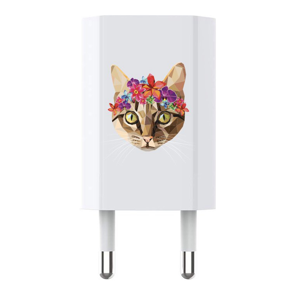 Chargeur 'Flower Cat'