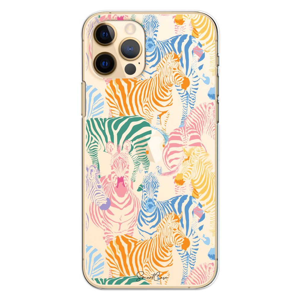 'Soft Zebras' Phone Case for iPhone 12/12 Pro