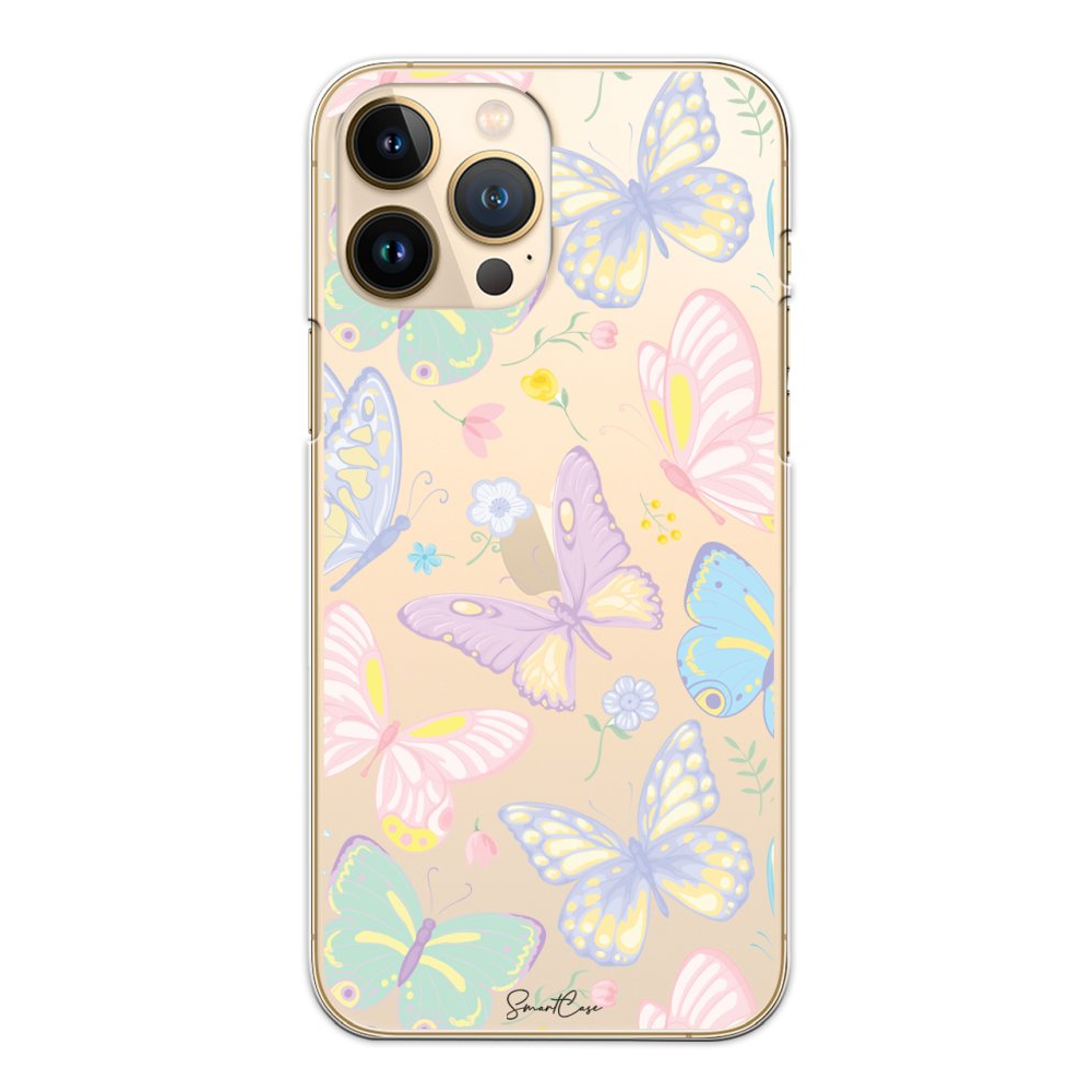 'Soft Pastel Butterflies' Phone Case for iPhone 13 Pro