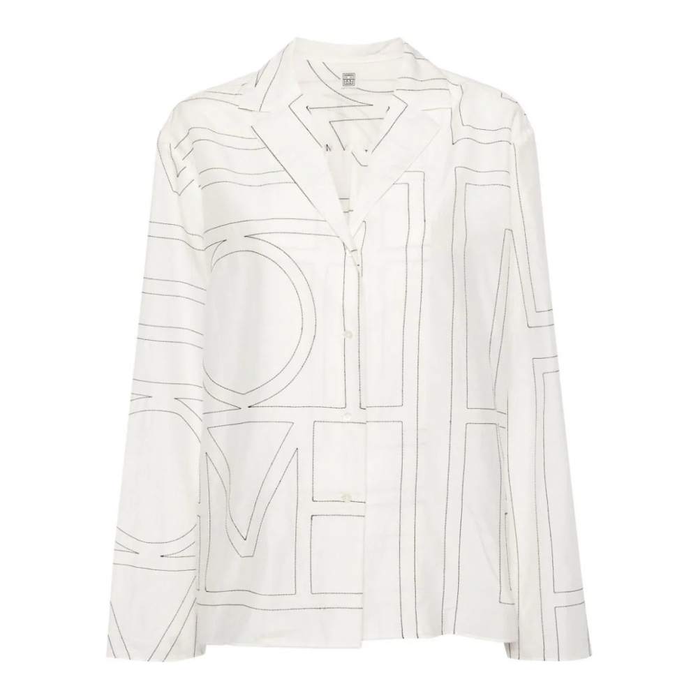 Women's 'Monogram-Embroidered' Sleepshirt