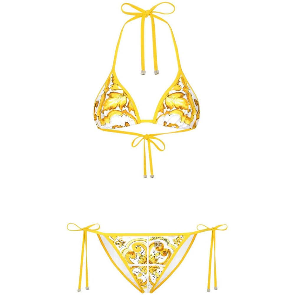 'Majolica Triangle' Bikini für Damen