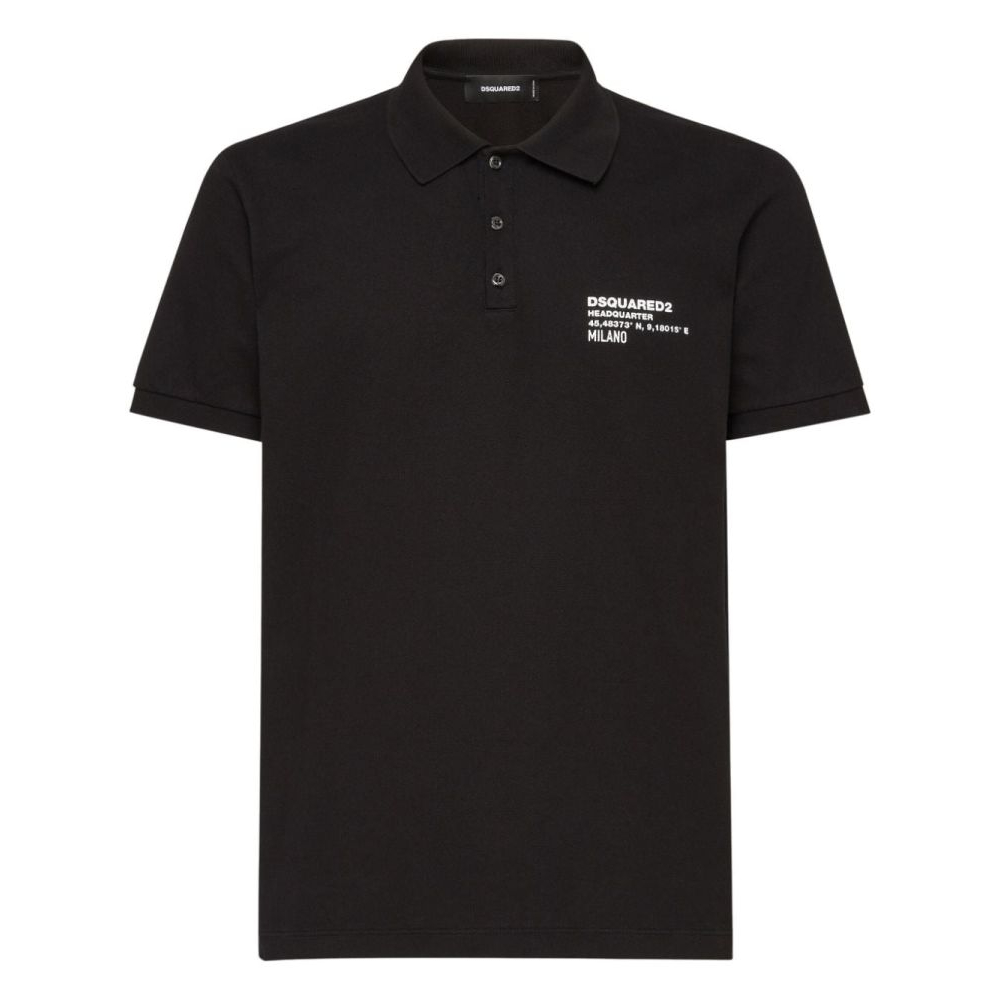 Men's 'Logo-Print' Polo Shirt