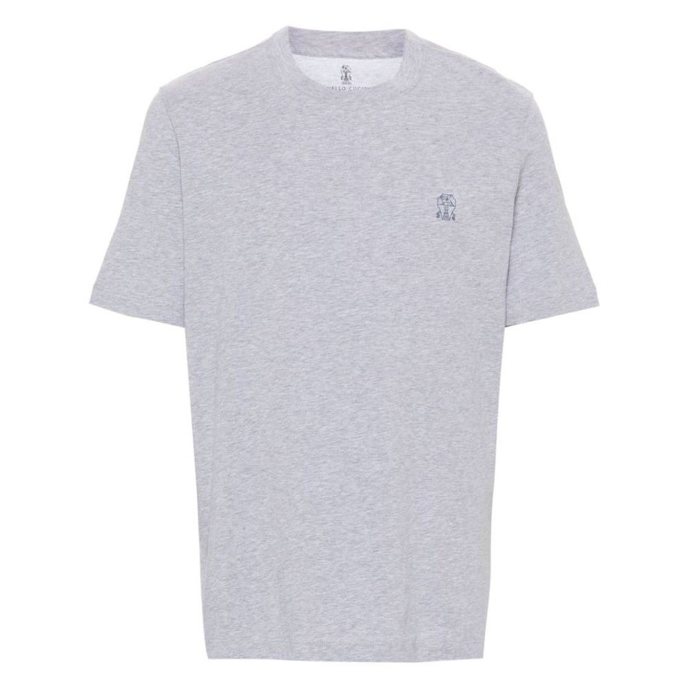 Men's 'Logo-Print Méllange' T-Shirt