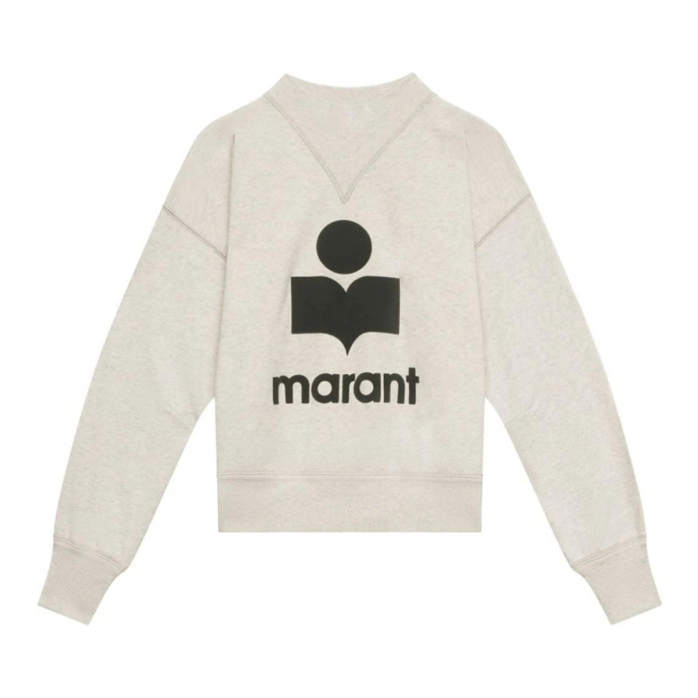 Sweatshirt 'Moby Logo-Print' pour Femmes