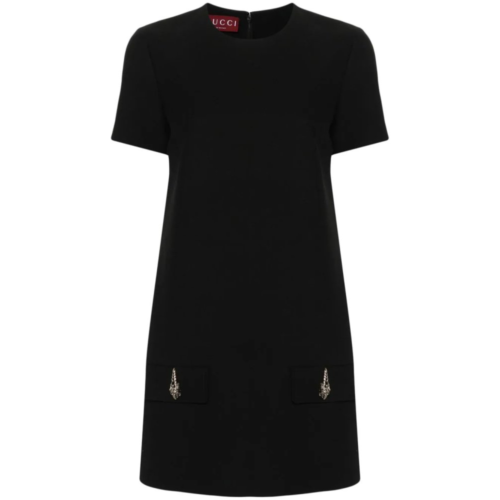 Women's 'Tiger Head Detail' Mini Dress