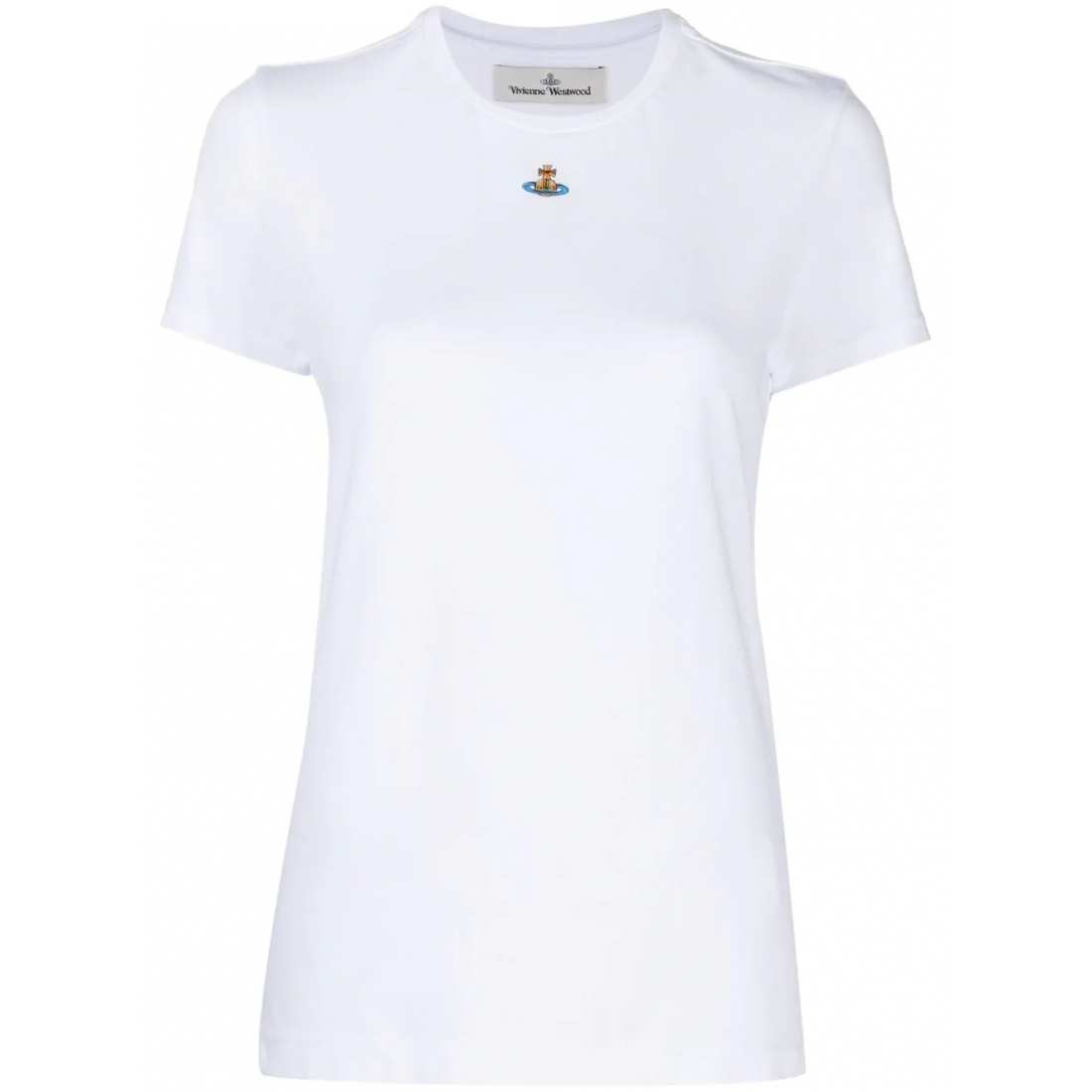 'Orb Logo-Embroidery' T-Shirt für Damen