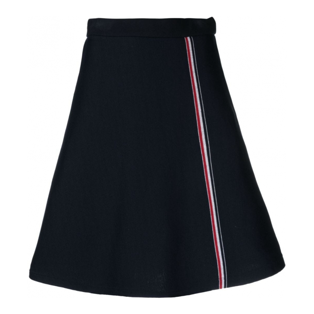 Women's 'Flared Knitted' Skirt