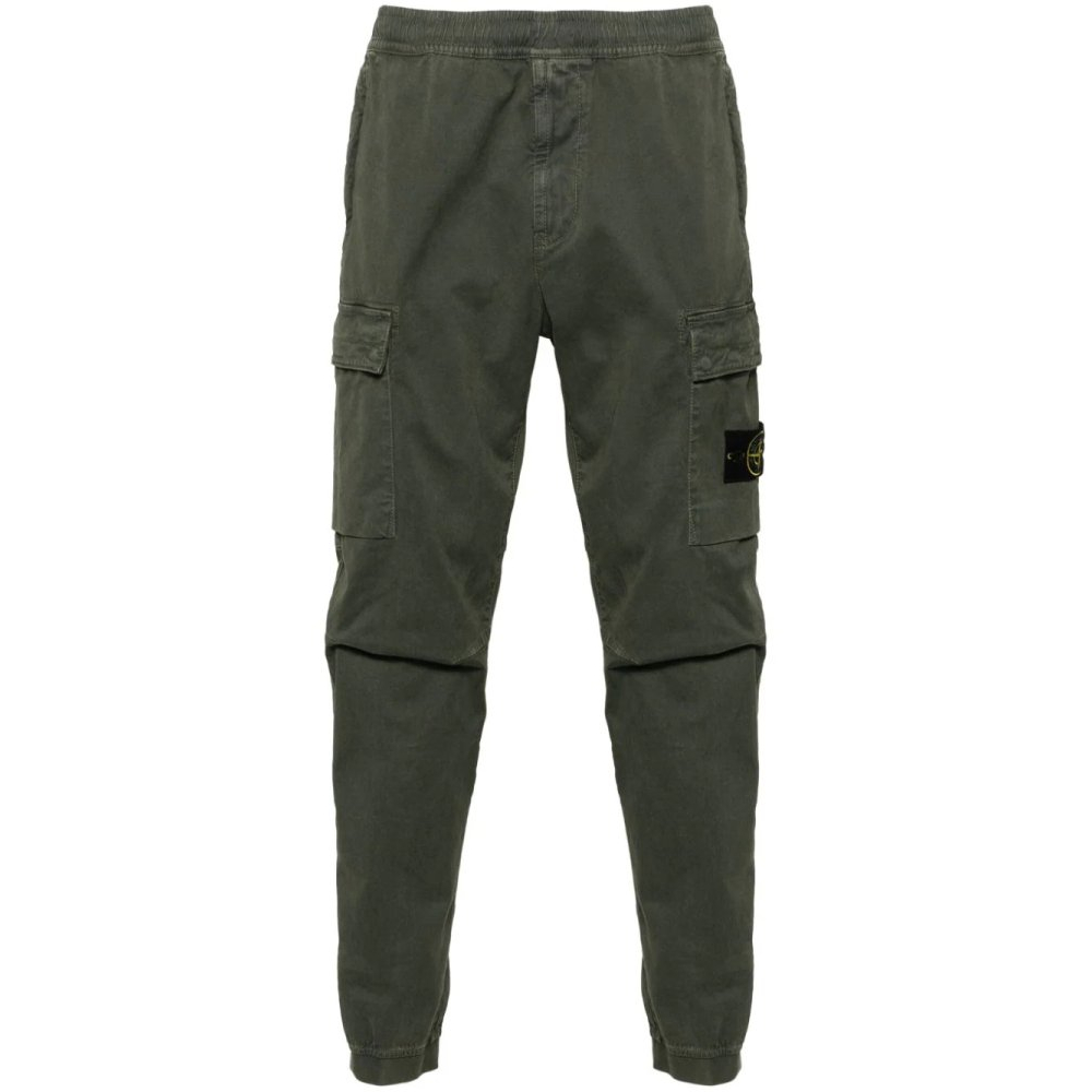 Men's 'Compass-Badge' Cargo Trousers