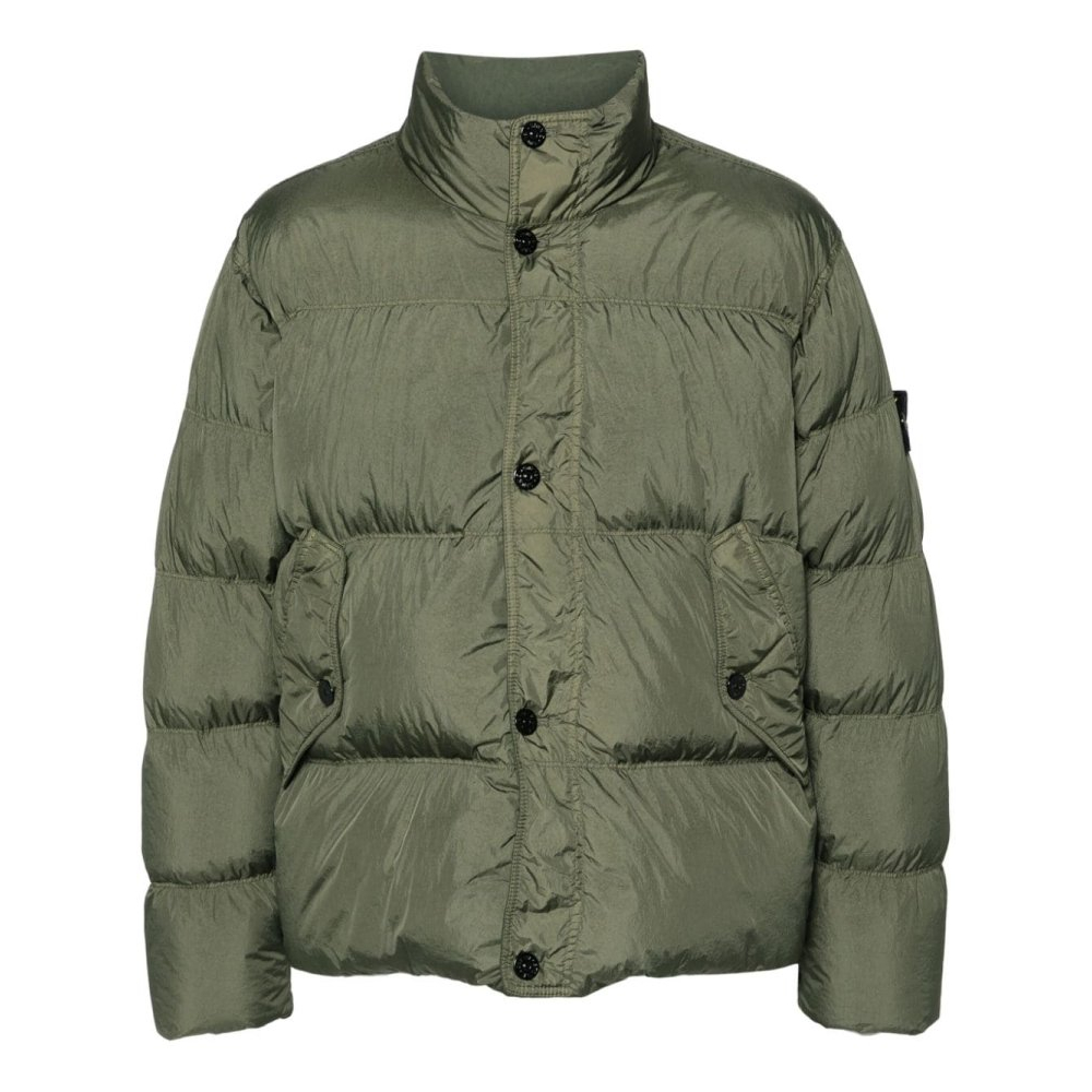 Men's 'Compass-Patch' Puffer Jacket