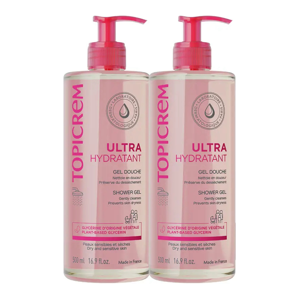 'Ultra-Moisturizing' Shower Gel - 500 ml, 2 Pieces