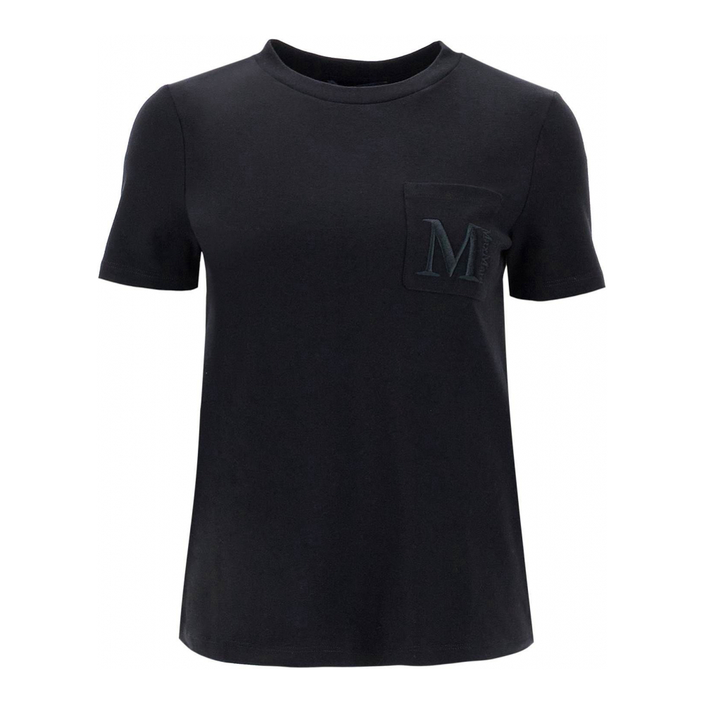 Women's 'Madera Embroidered Pocket' T-Shirt