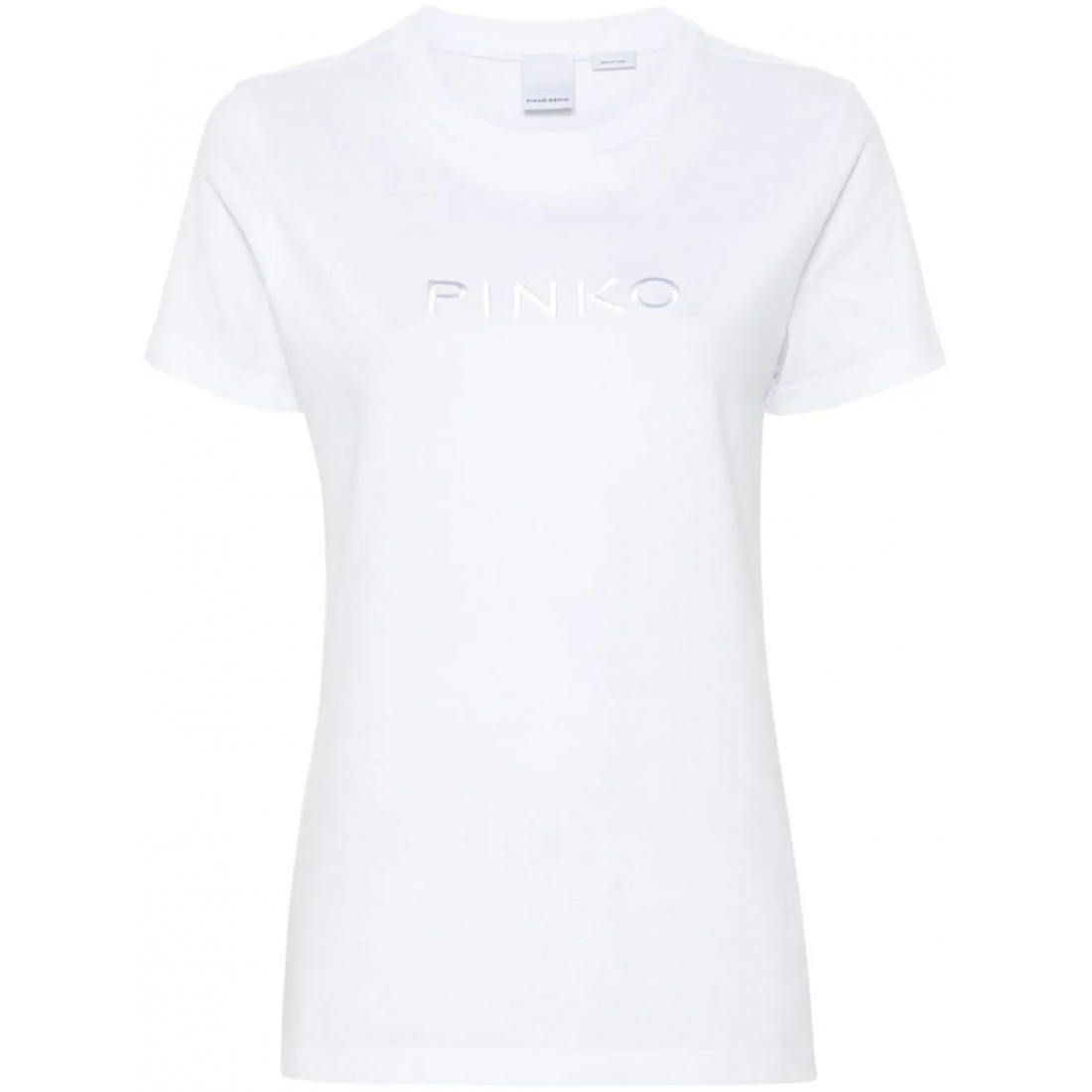 'Logo-Embroidered' T-Shirt für Damen