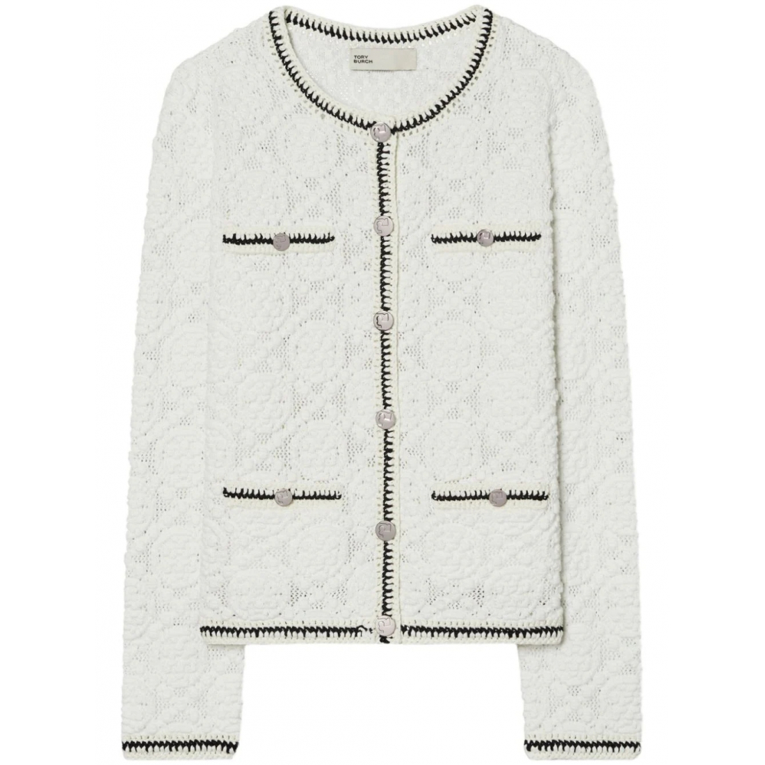 Cardigan 'Monogram Lace' pour Femmes