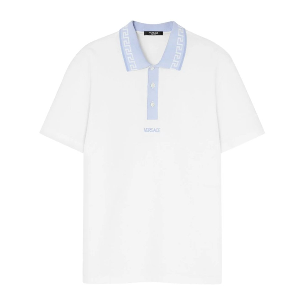 Men's 'Greca-Collar' Polo Shirt