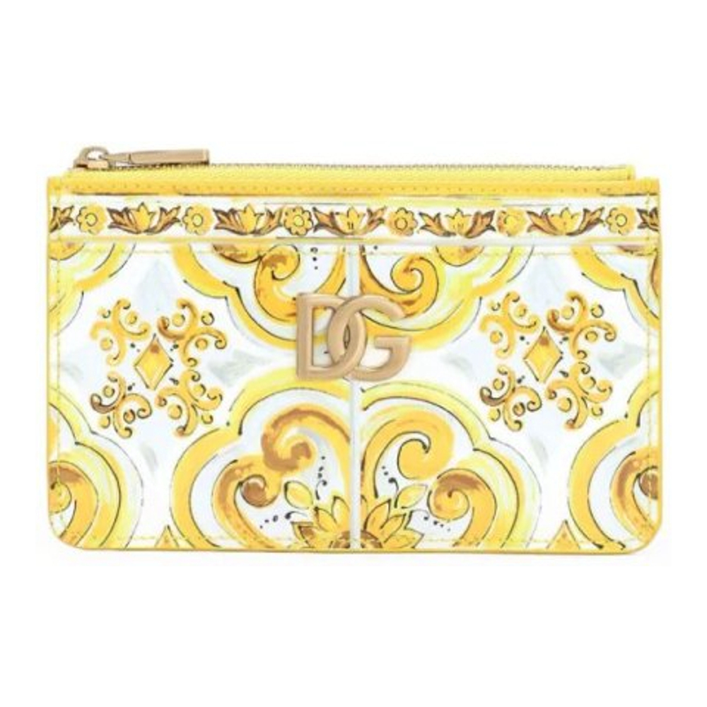 Women's 'Majolica-Print' Card Holder