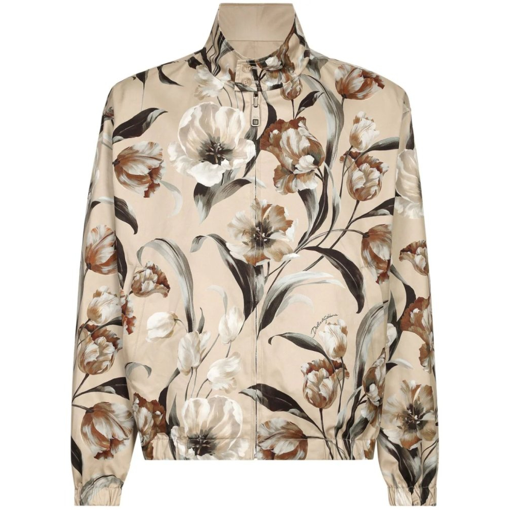 'Reversible Floral Print' Jacke für Herren