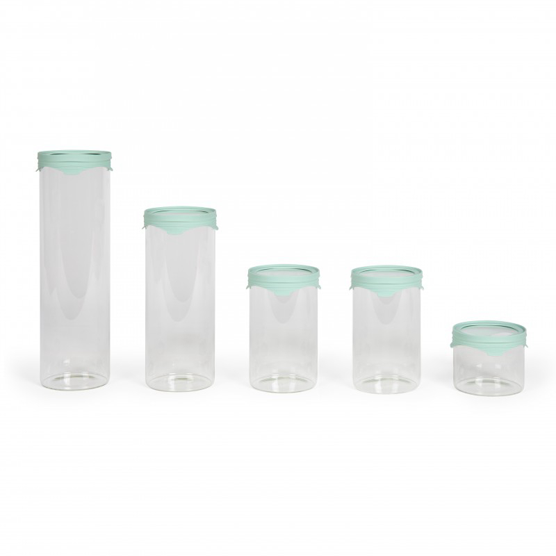 Set Of 5 Conservation Jars