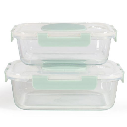 Set Of 2 Vacuum Containers