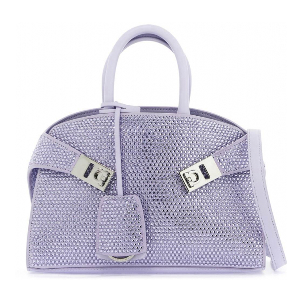 Women's 'Hug With Crystals' Top Handle Bag