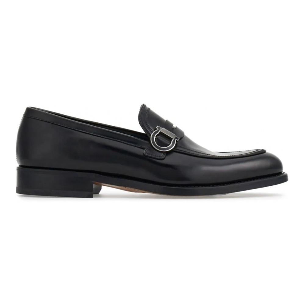 Mocassins 'Gancini-Plaque' pour Hommes