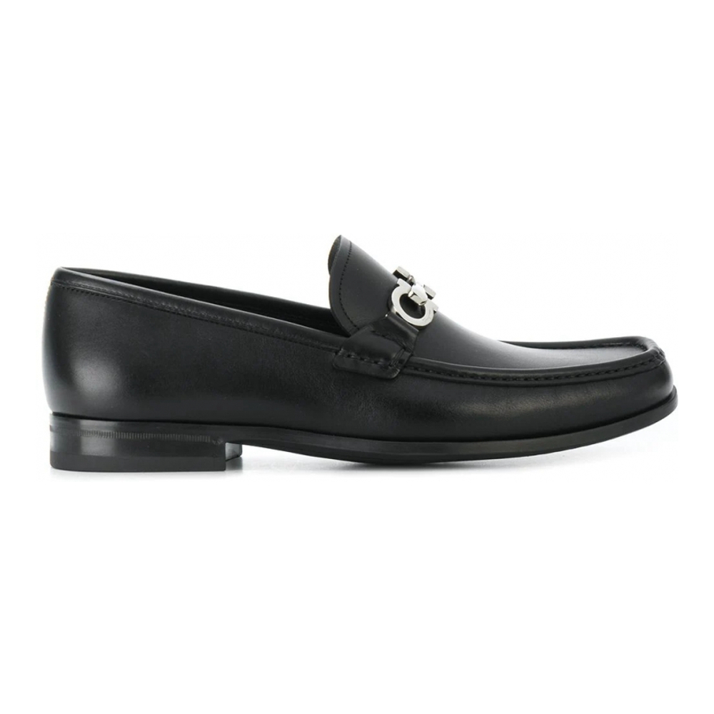 Men's 'Gancini Reversible Bit' Loafers