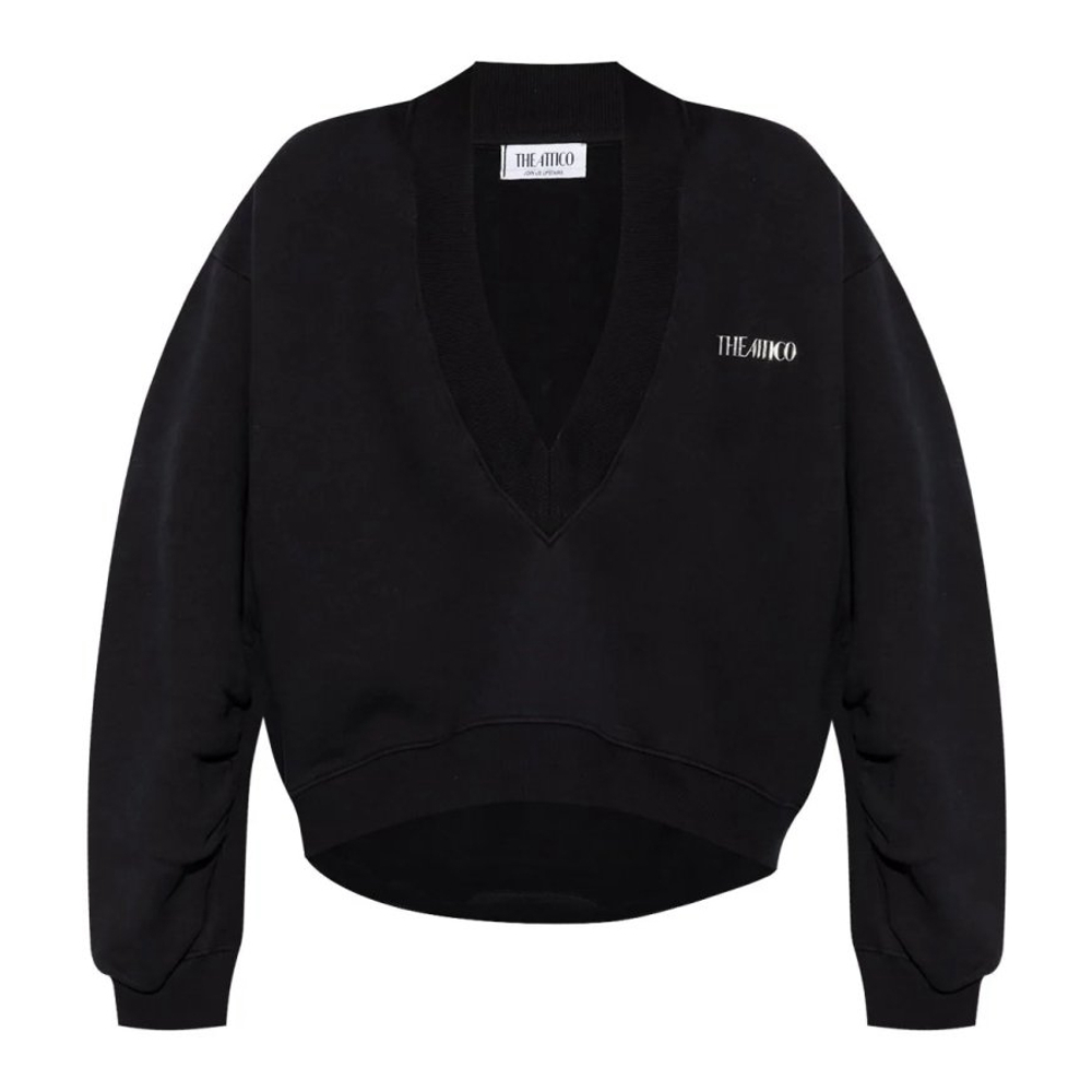 'Logo-Rubberised' Sweatshirt für Damen