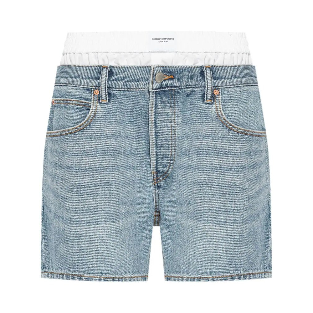 Women's 'Layered' Denim Shorts