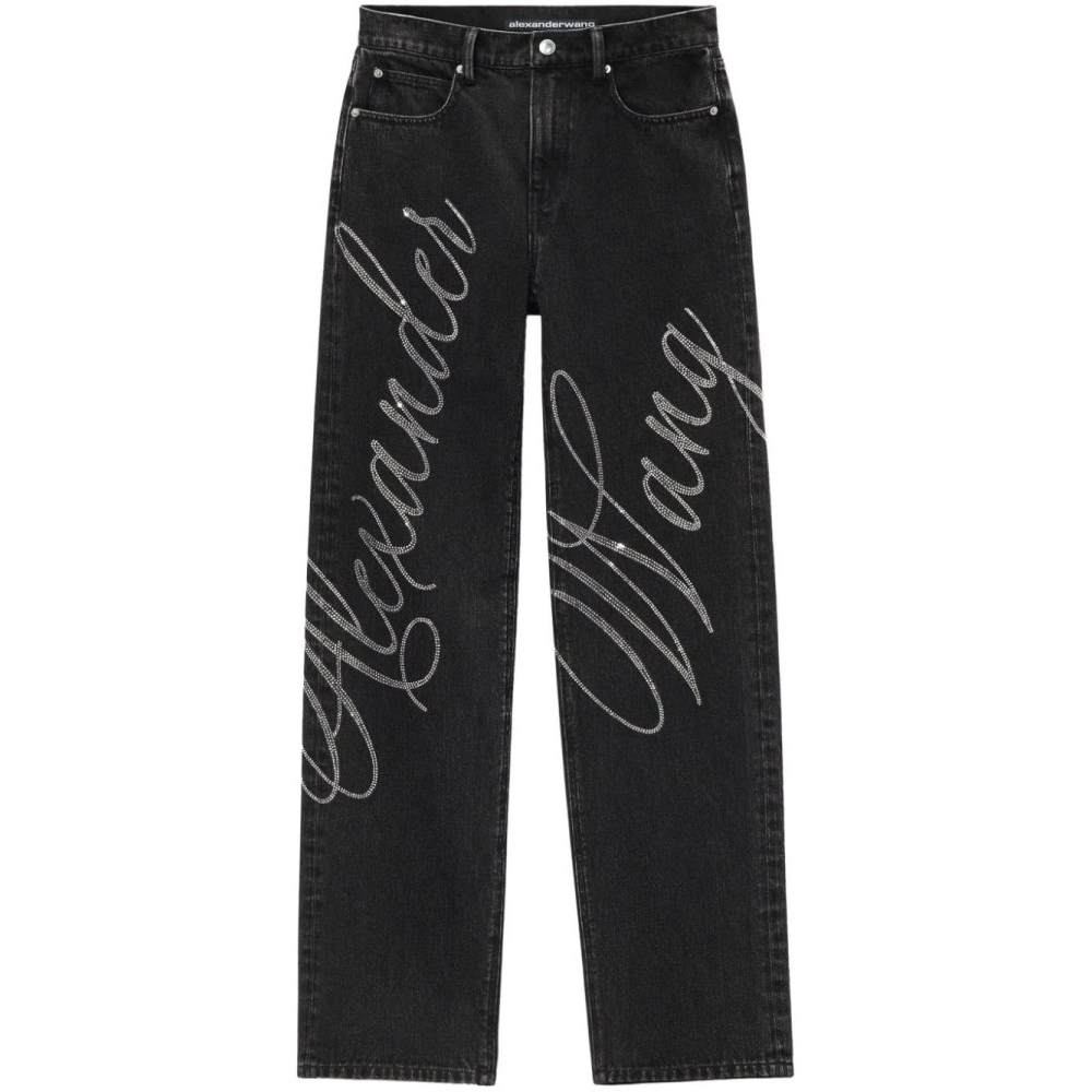 Jeans 'Ez Logo-Embellished' pour Femmes