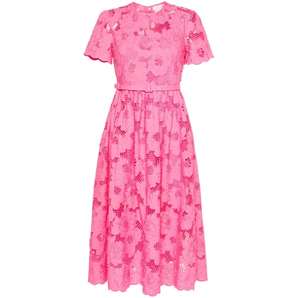 Robe Midi 'Guipure-Lace' pour Femmes