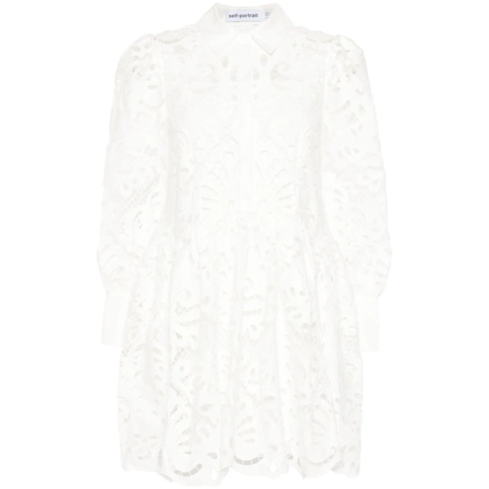 Robe mini 'Guipure-Lace' pour Femmes