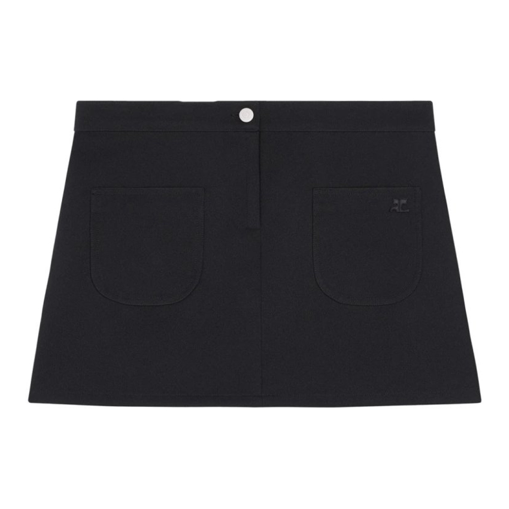 Women's 'Logo-Appliqué' Mini Skirt