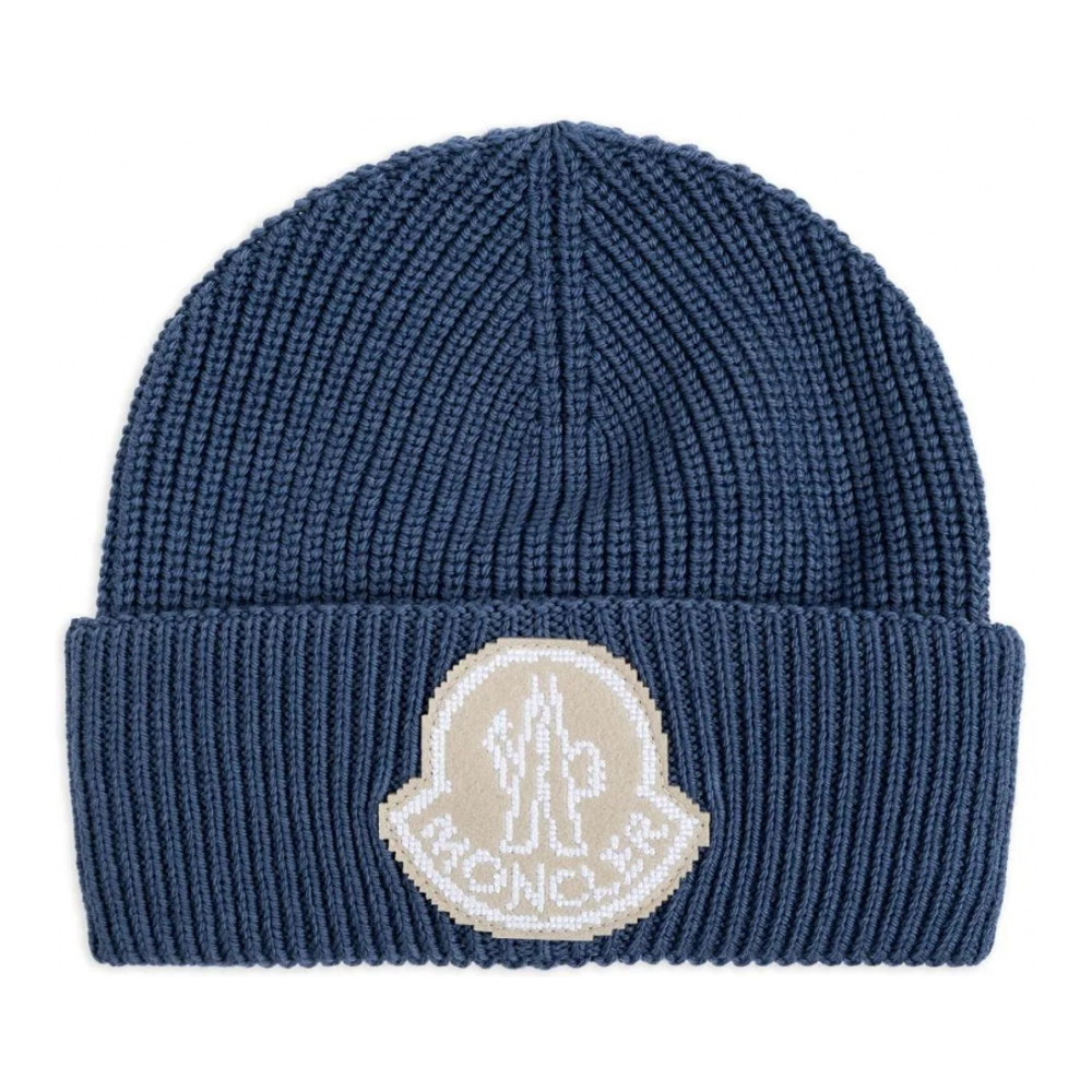 Men's 'Logo-Patch' Beanie