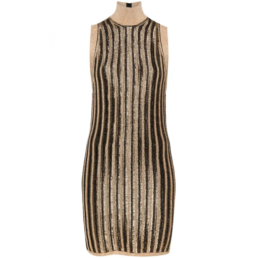 'Ribbed' Mini Kleid für Damen