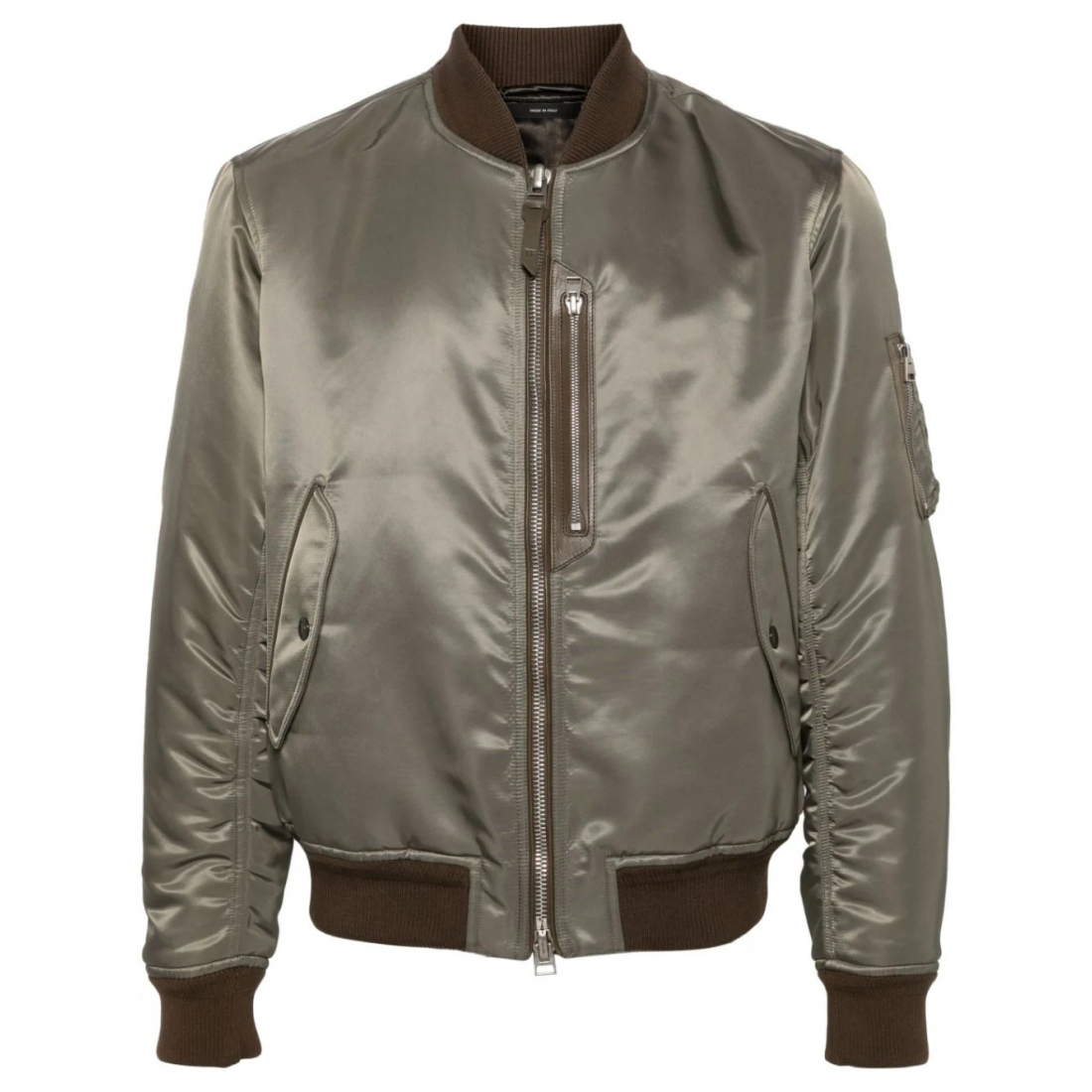 Blouson bomber 'High-Shine' pour Hommes