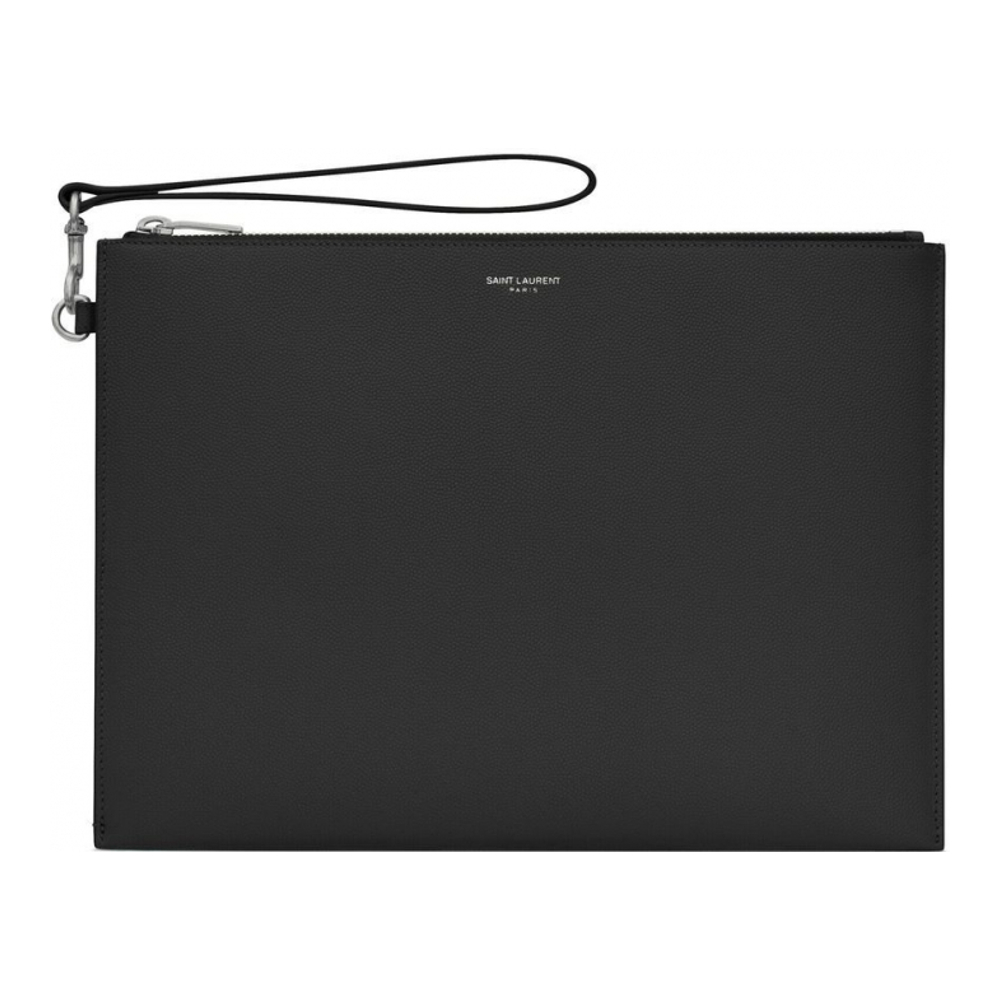 Men's 'Logo Zipped' Clutch