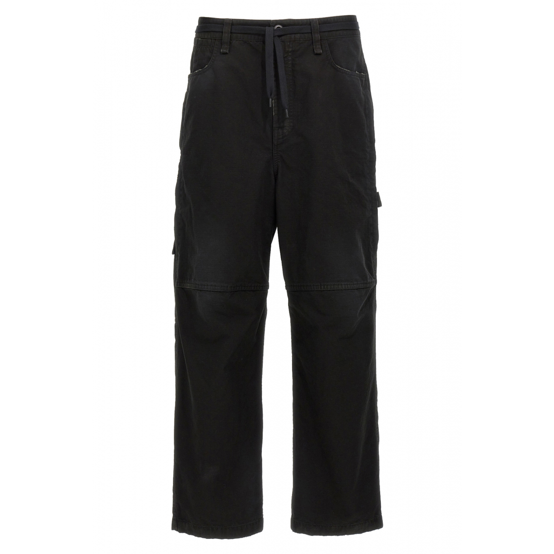 'Cropped' Cargo Trousers