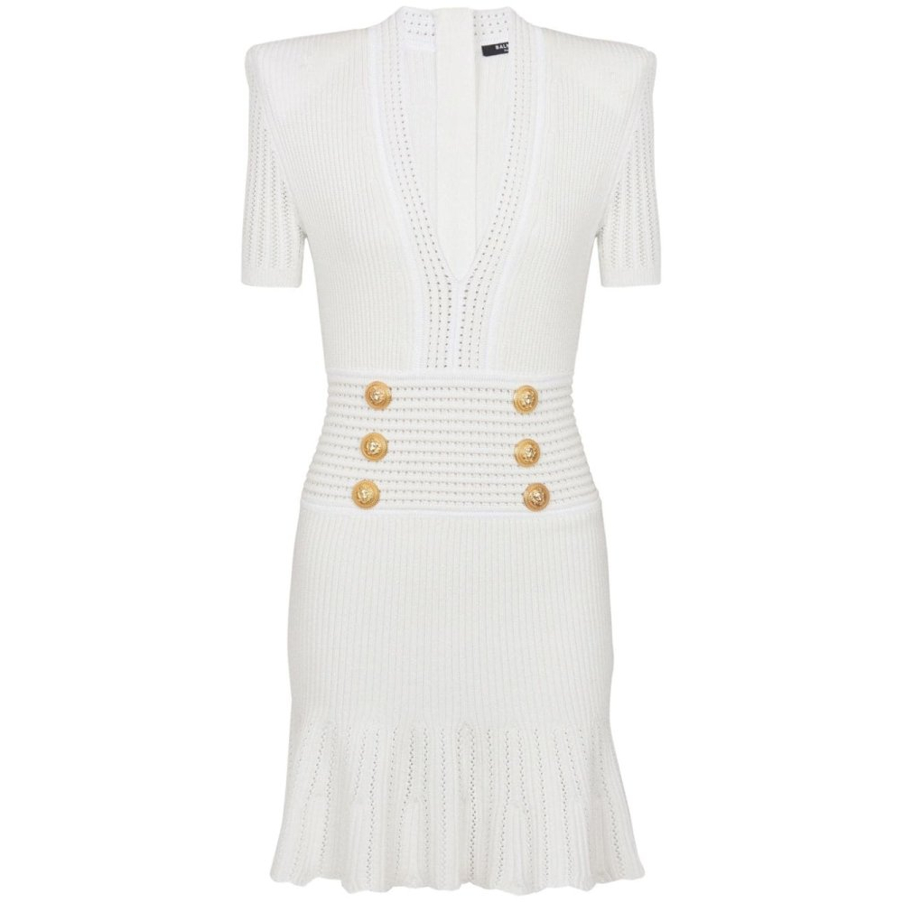 Women's 'Button-Embellished' Mini Dress